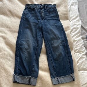 GAP Dark Blue Ankle Jeans